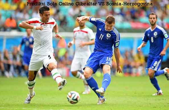 Prediksi Bola Online Gibraltar vs Bosnia Herzegovina